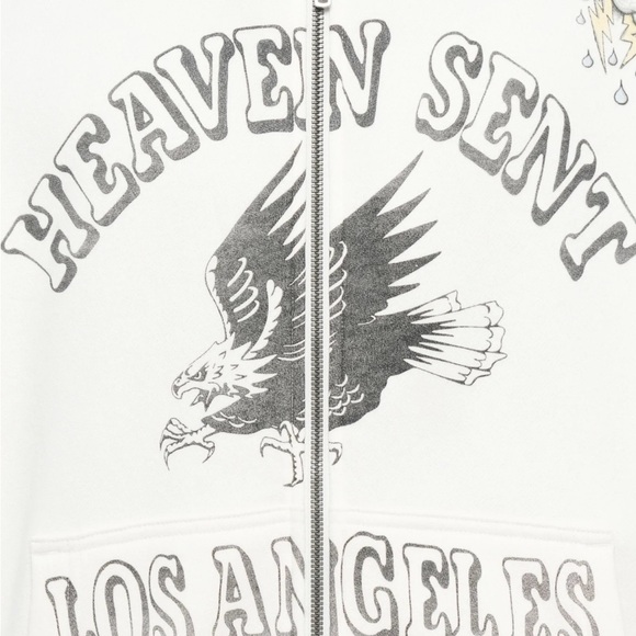 Hollister Rectangle Fit Los Angeles 1971 Graphic Zip-Up Hoodie SOLD OUT - Picture 2 of 6